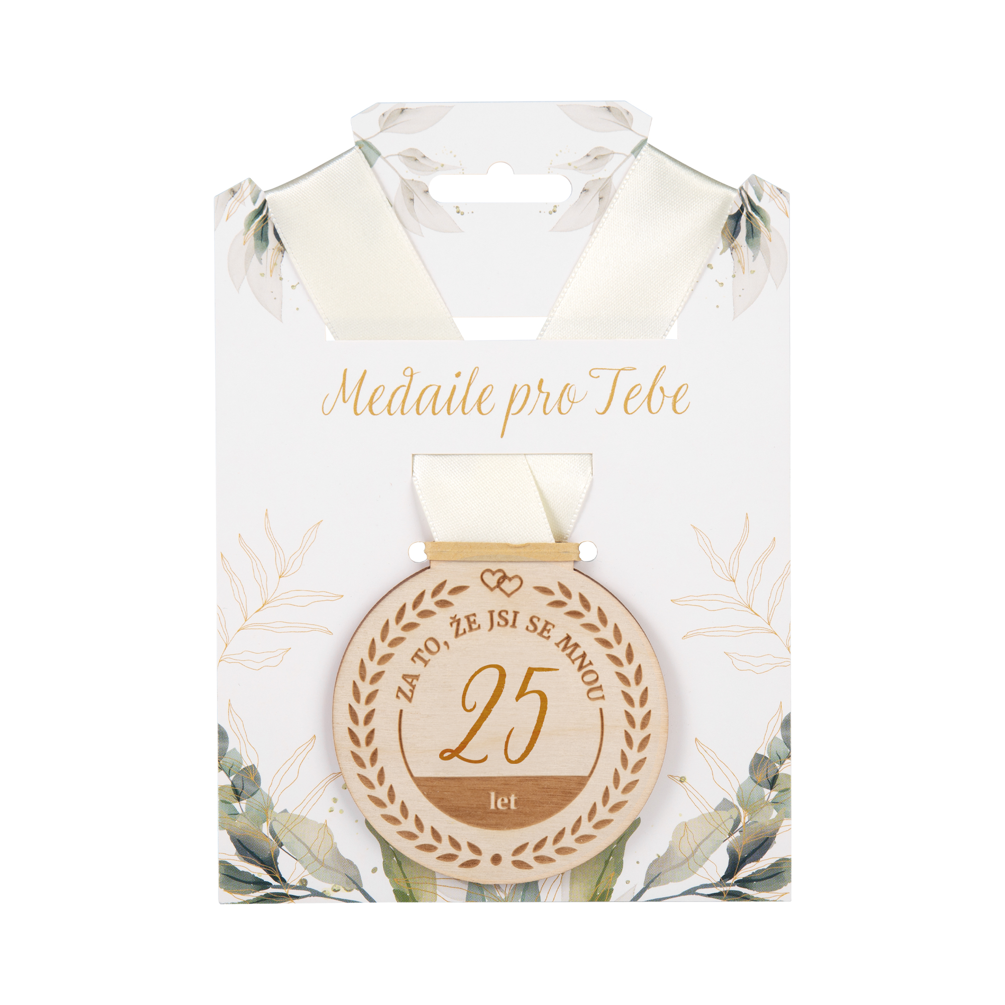 Dřevěná medaile - 25 let Albi