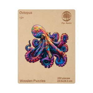 Dřevěné puzzle - Chobotnice Albi