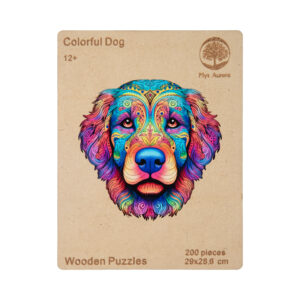 Dřevěné puzzle - Pes Albi