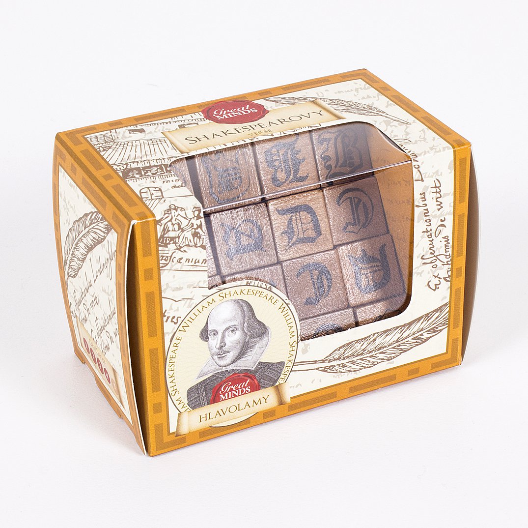 Dřevěný hlavolam - Shakespeare Albi