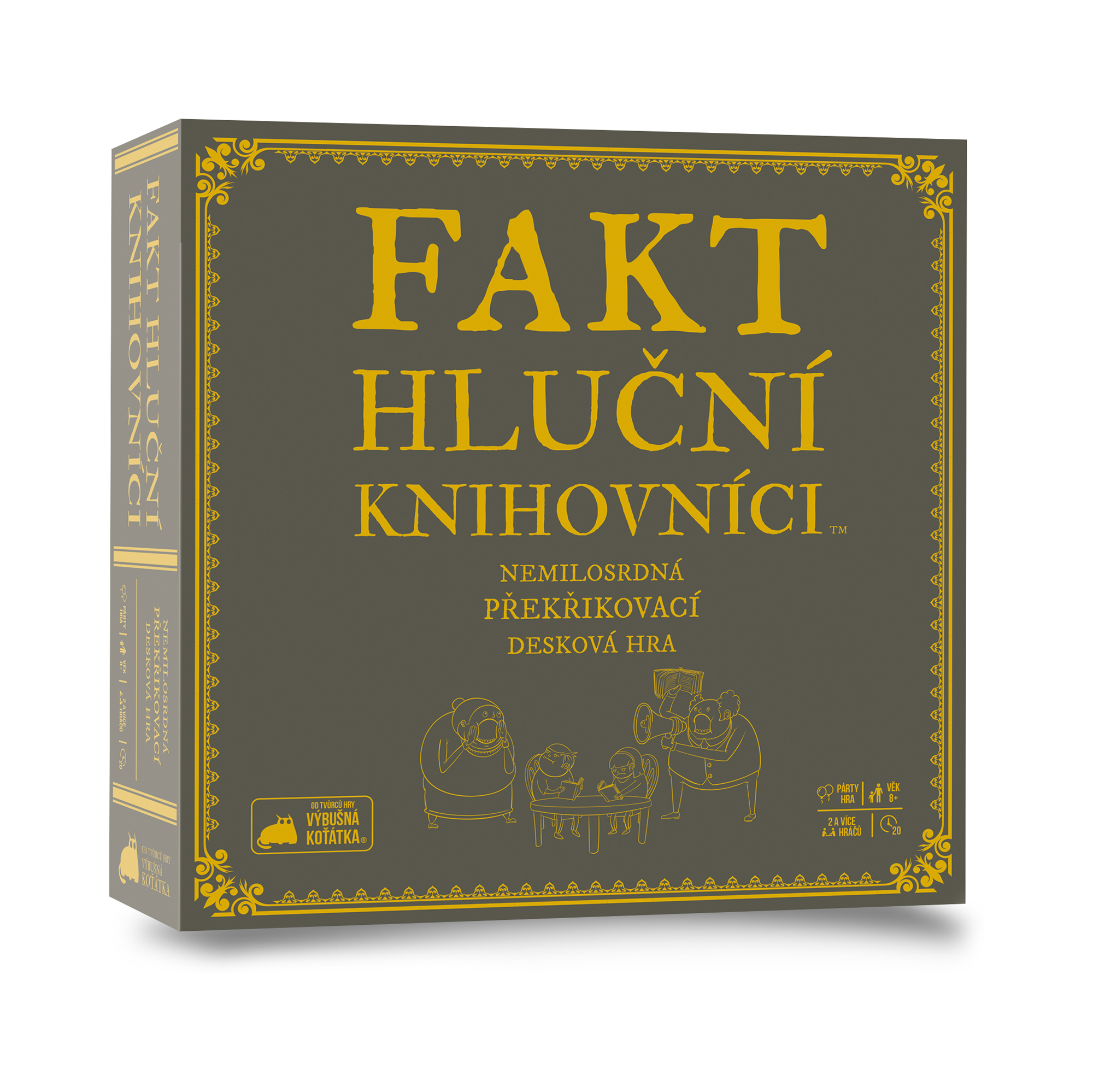 Fakt hluční knihovníci Asmodee Blackfire