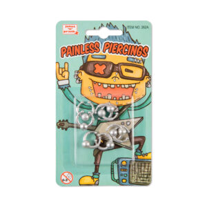 Falešný piercing s kuličkou 8 ks Albi