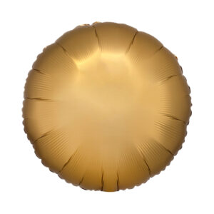 Fóliový balónek Kolo zlatá matná Albi
