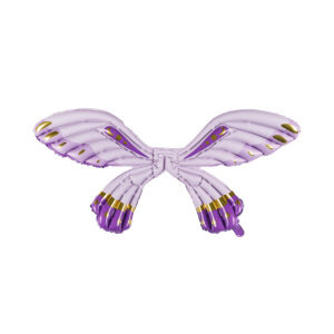 Fóliový balónek Motýlí křídla se šňůrkami fialová Albi