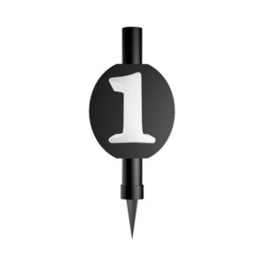 Fontána dortová černobílá číslo 1 Albi