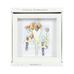 Fotorámeček na peníze - Balónky Albi