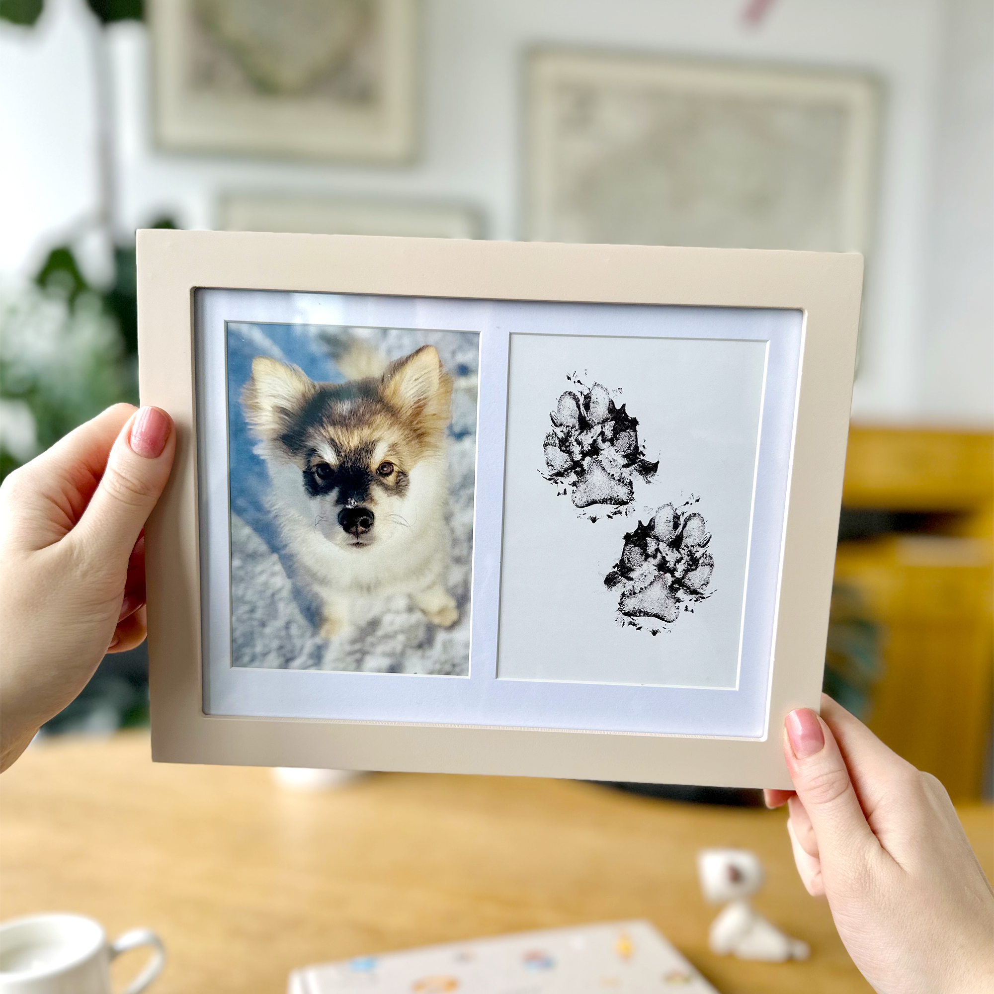 Fotorámeček pro mazlíčky se sadou na otisky Albi - Obrázek 2