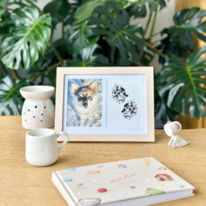 Fotorámeček pro mazlíčky se sadou na otisky Albi