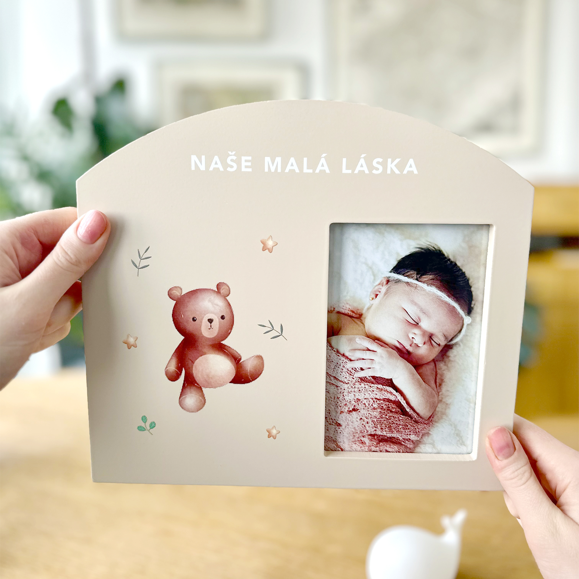 Fotorámeček pro miminko – Naše malá láska Albi - Obrázek 2