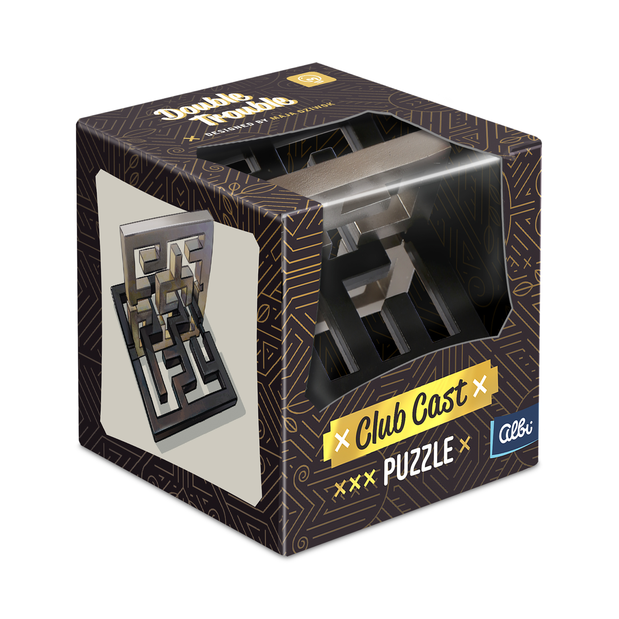 Hlavolam Puzzle Club Cast - Double Trouble Albi