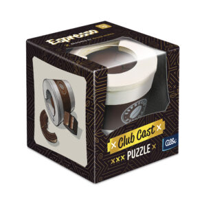 Hlavolam Puzzle Club Cast - Espresso Albi