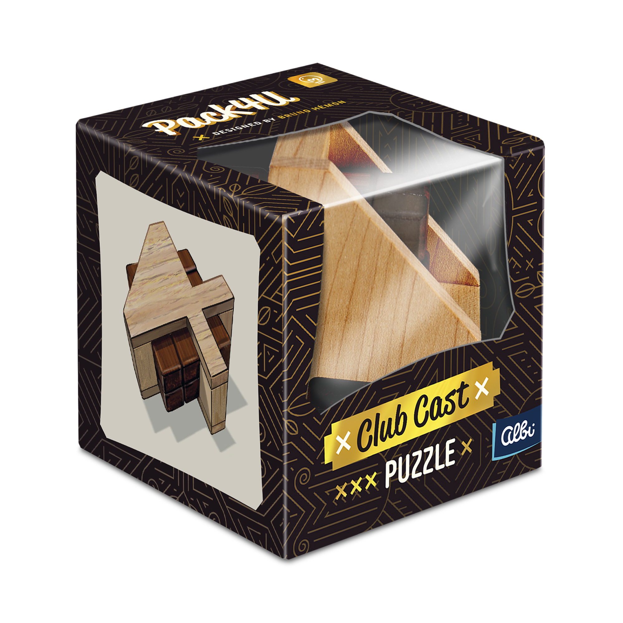 Hlavolam Puzzle Club Cast - Pack4U Albi