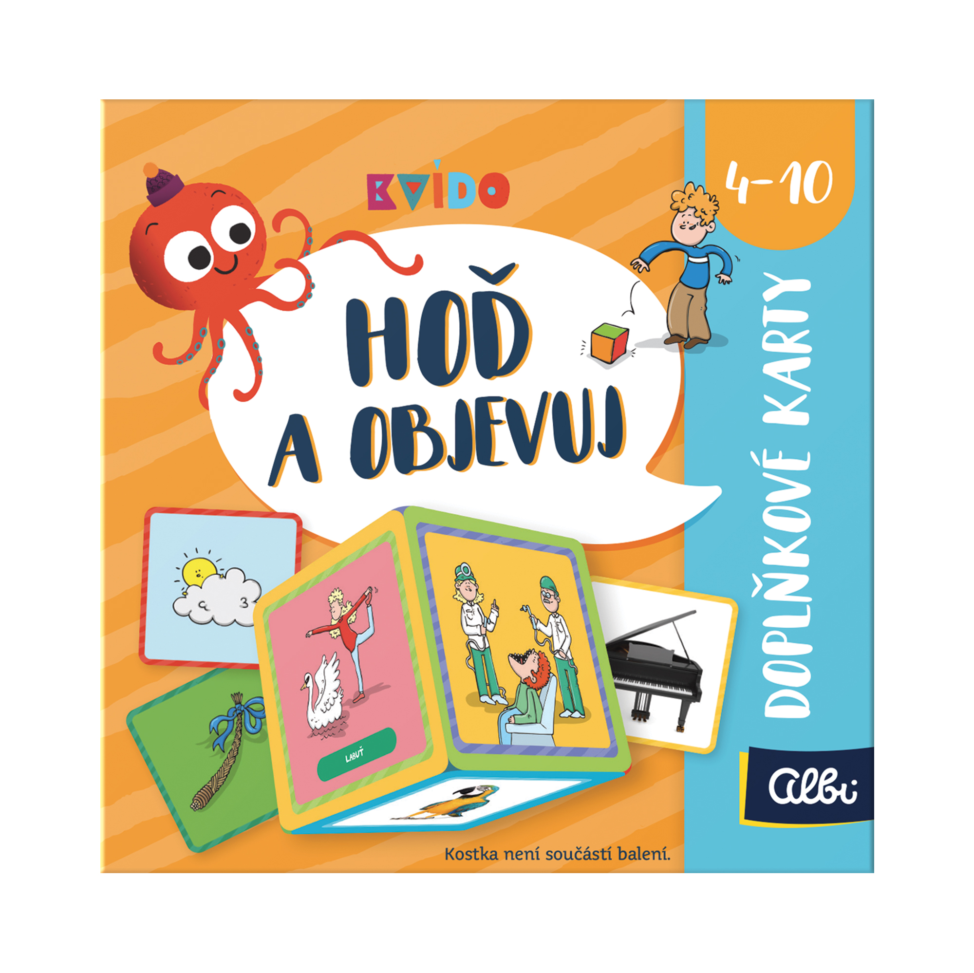 Hoď a objevuj: Doplňkové karty - Kvído Albi - Obrázek 2