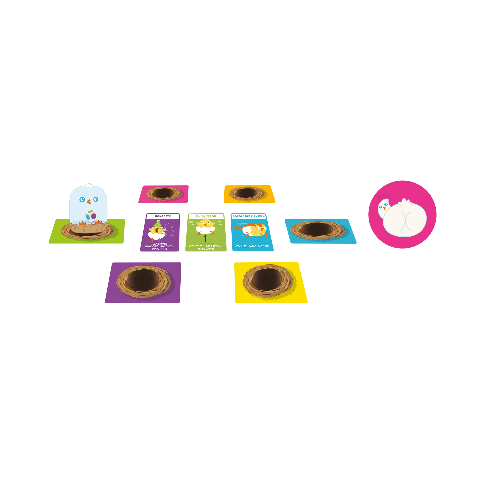 slepičí prdelko! Asmodee Blackfire