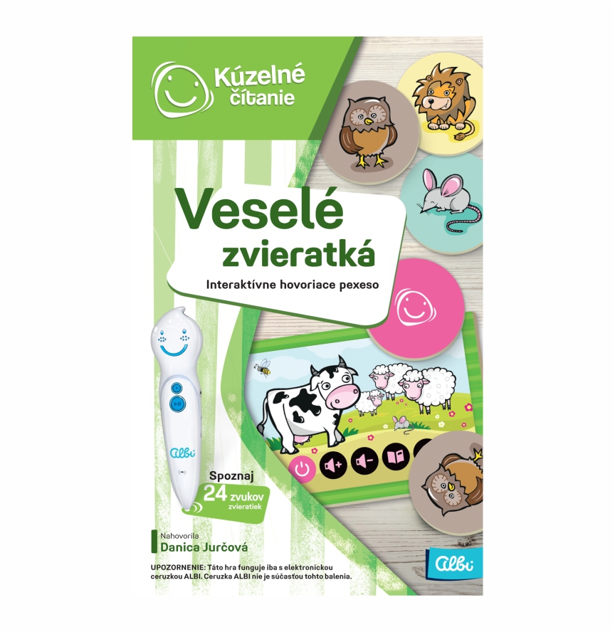 Hra pexeso - Veselé zvieratká SK Albi - Obrázek 2