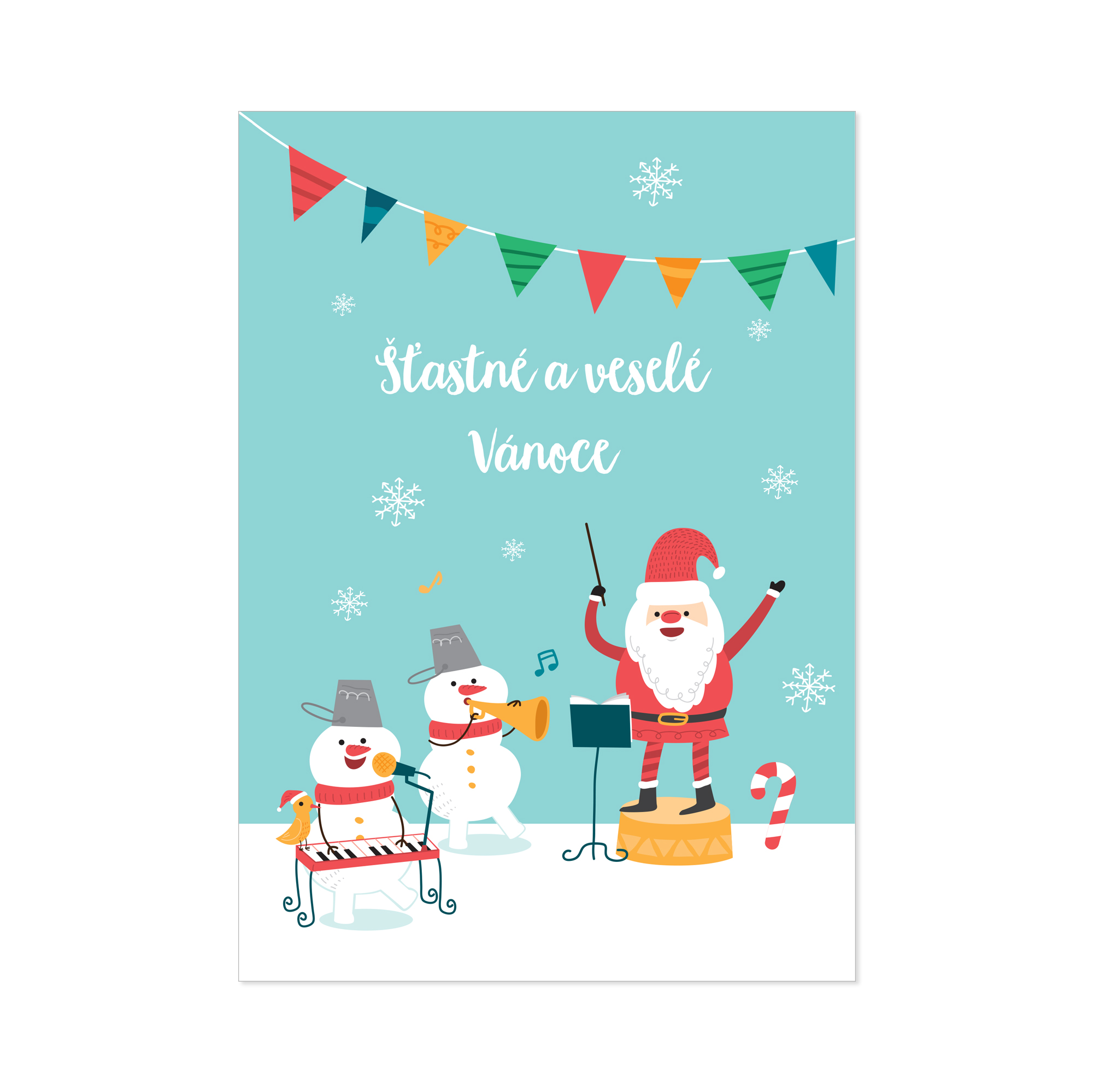 Hrací přání - Sněhuláci Albi - Obrázek 2