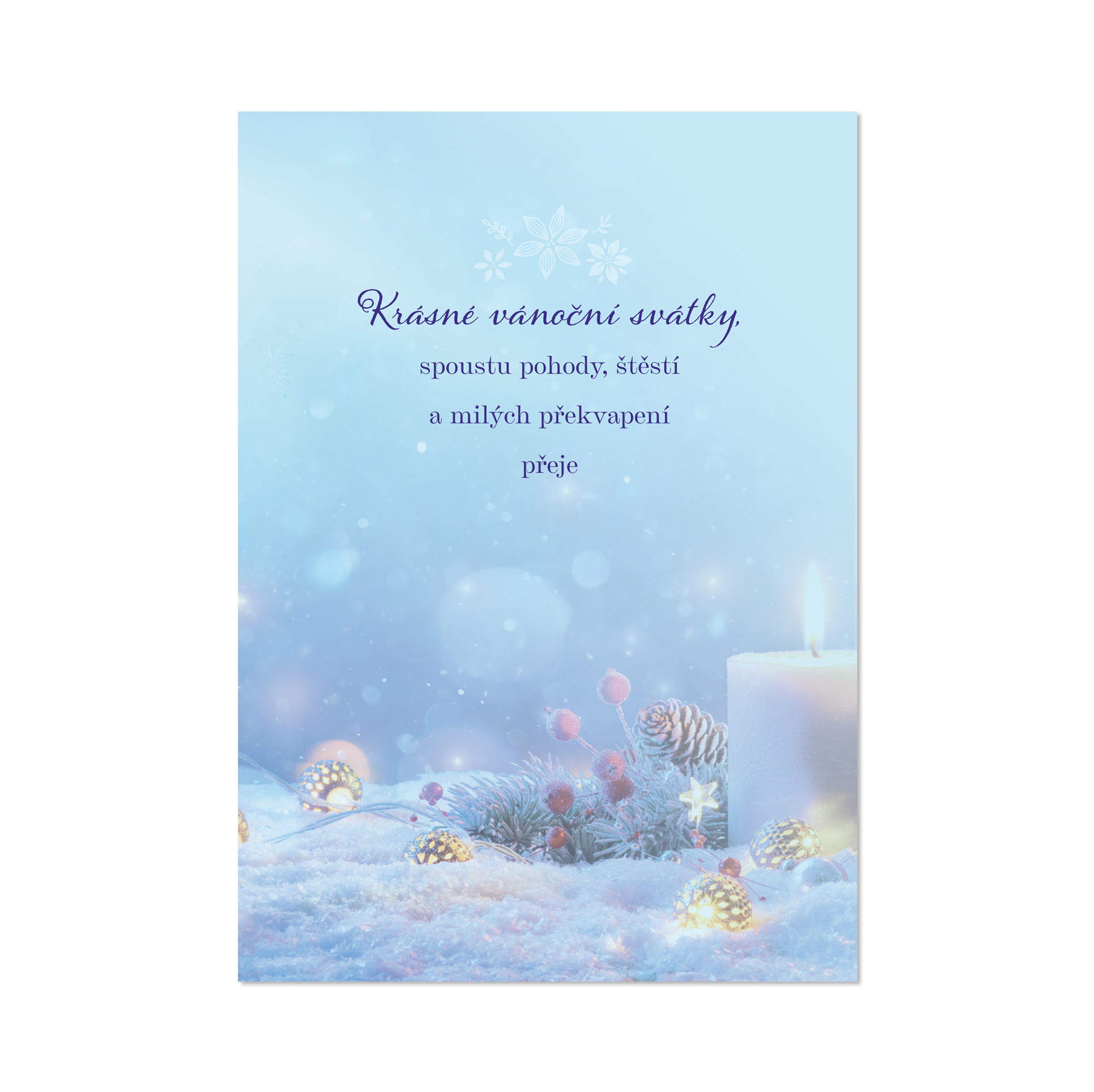 Hrací přání - Vánoční svíčky Albi - Obrázek 2