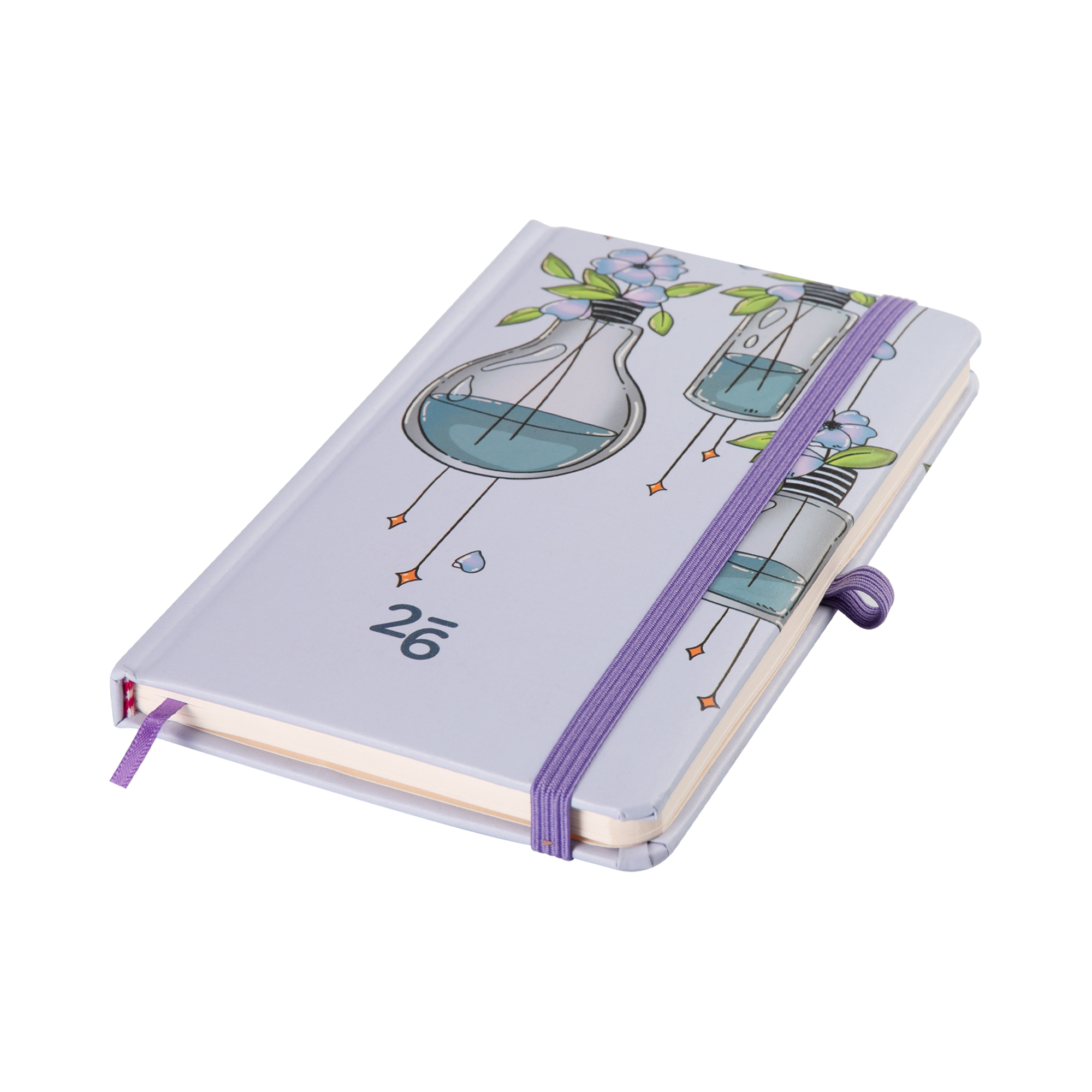 Kapesní diář - Lahvičky s kytkou Albi - Obrázek 2