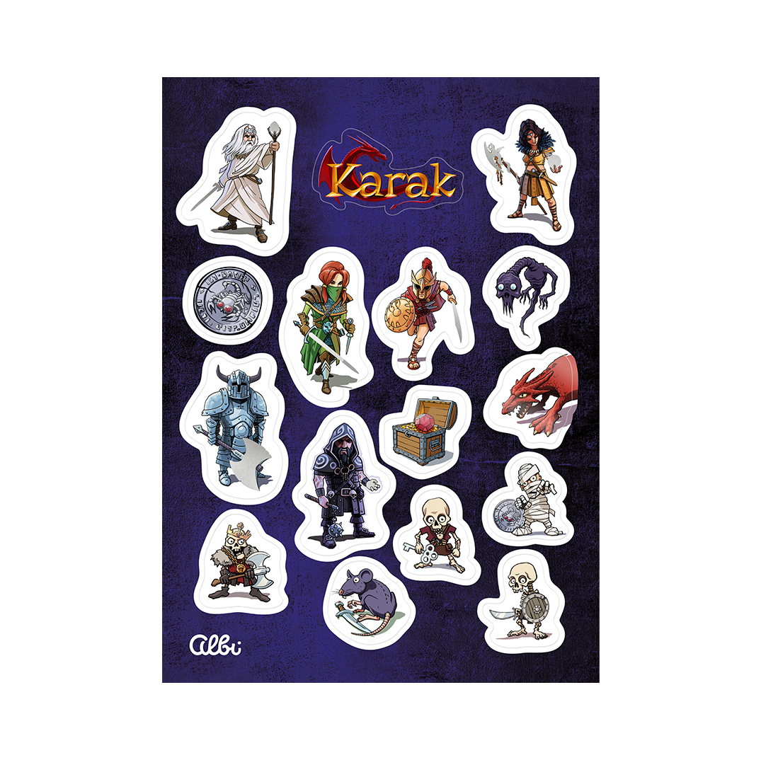 Karak - Samolepky Albi