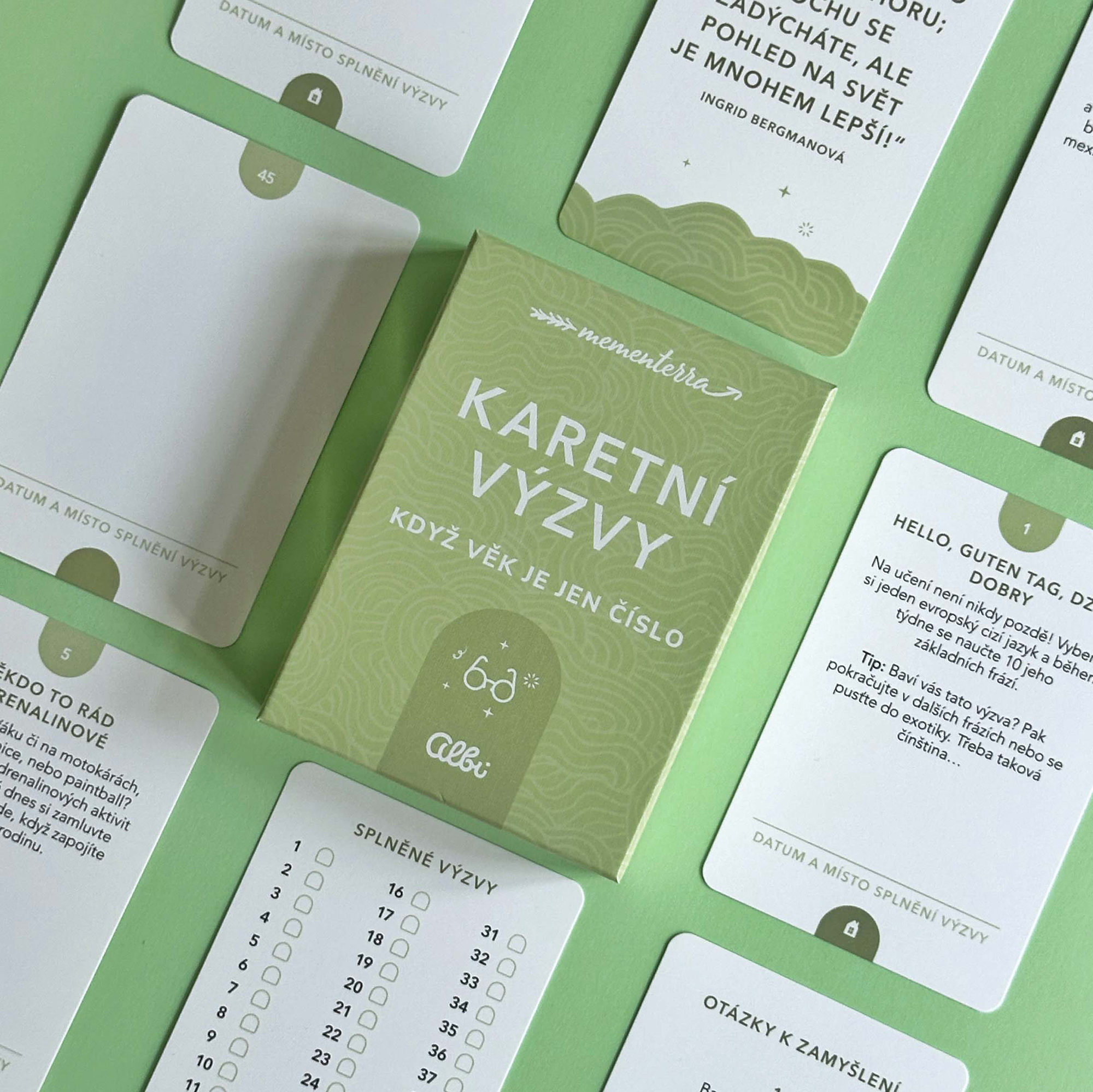 Karetní výzvy - Když věk je jen číslo Albi - Obrázek 3