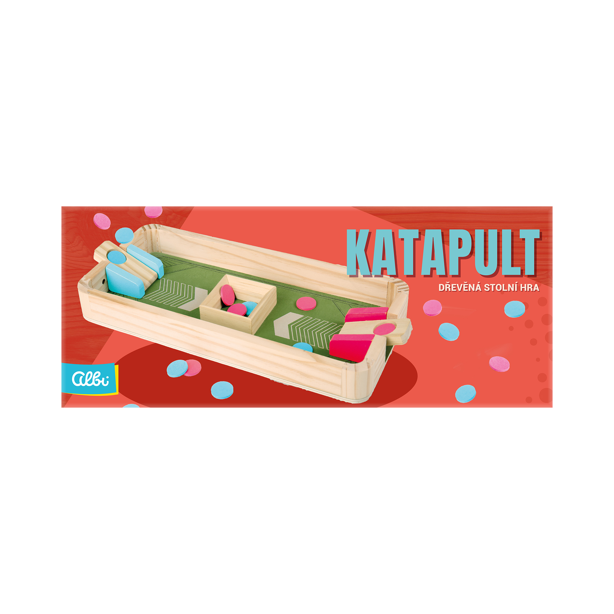 Katapult - Dřevěná stolní hra Albi - Obrázek 2