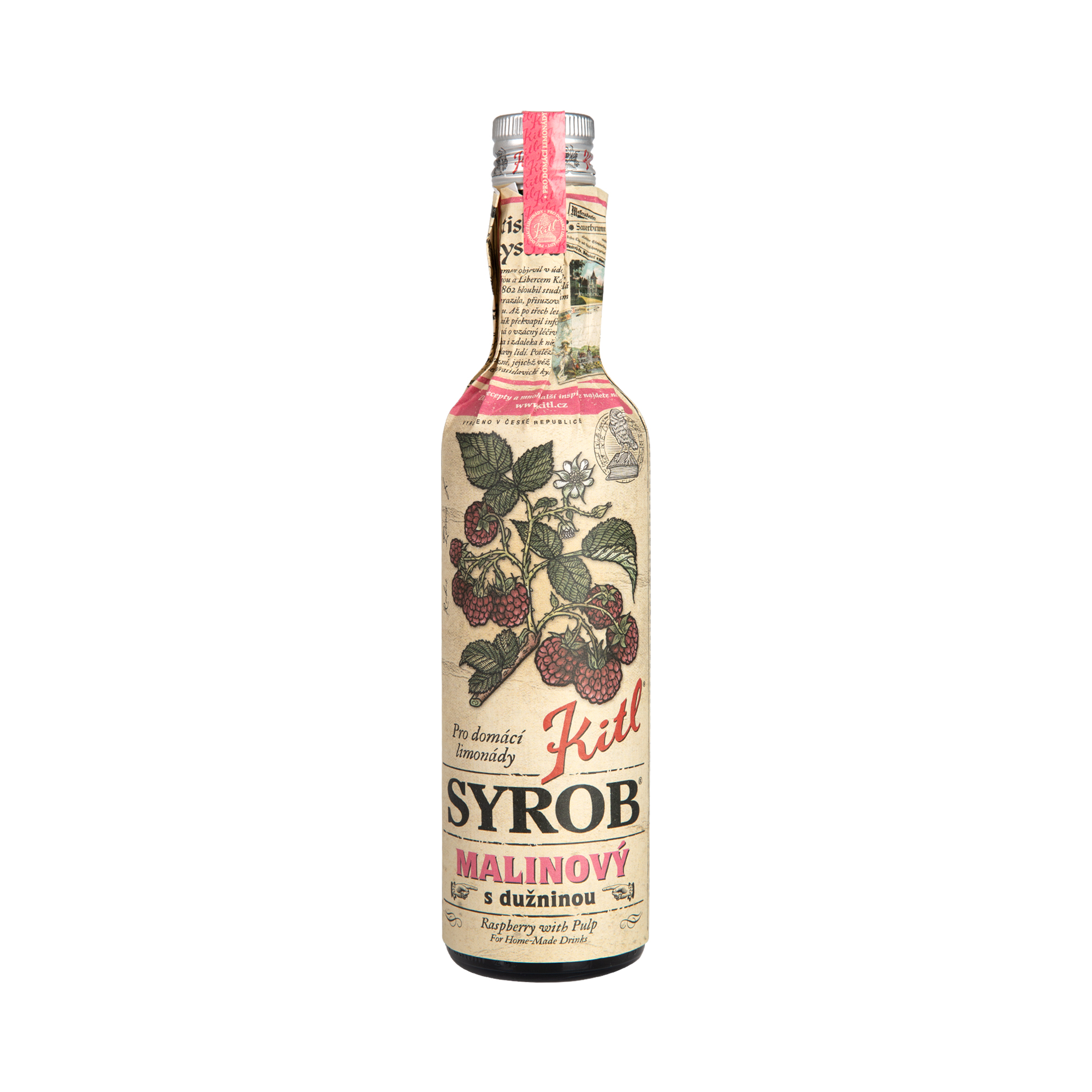 Kitl Syrob - Malina s dužinou 500 ml Kitl