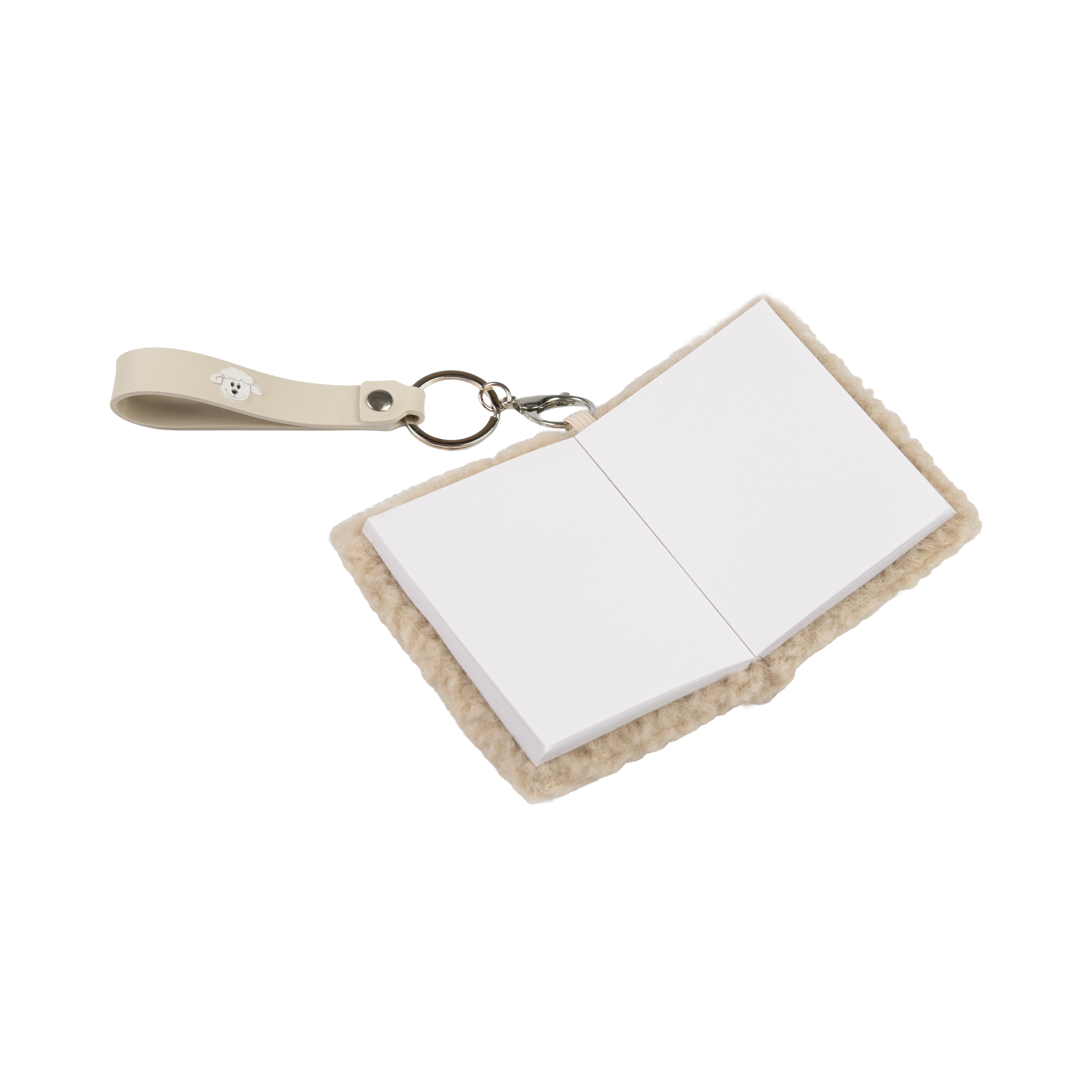 Klíčenka - Béžový bloček Albi - Obrázek 2