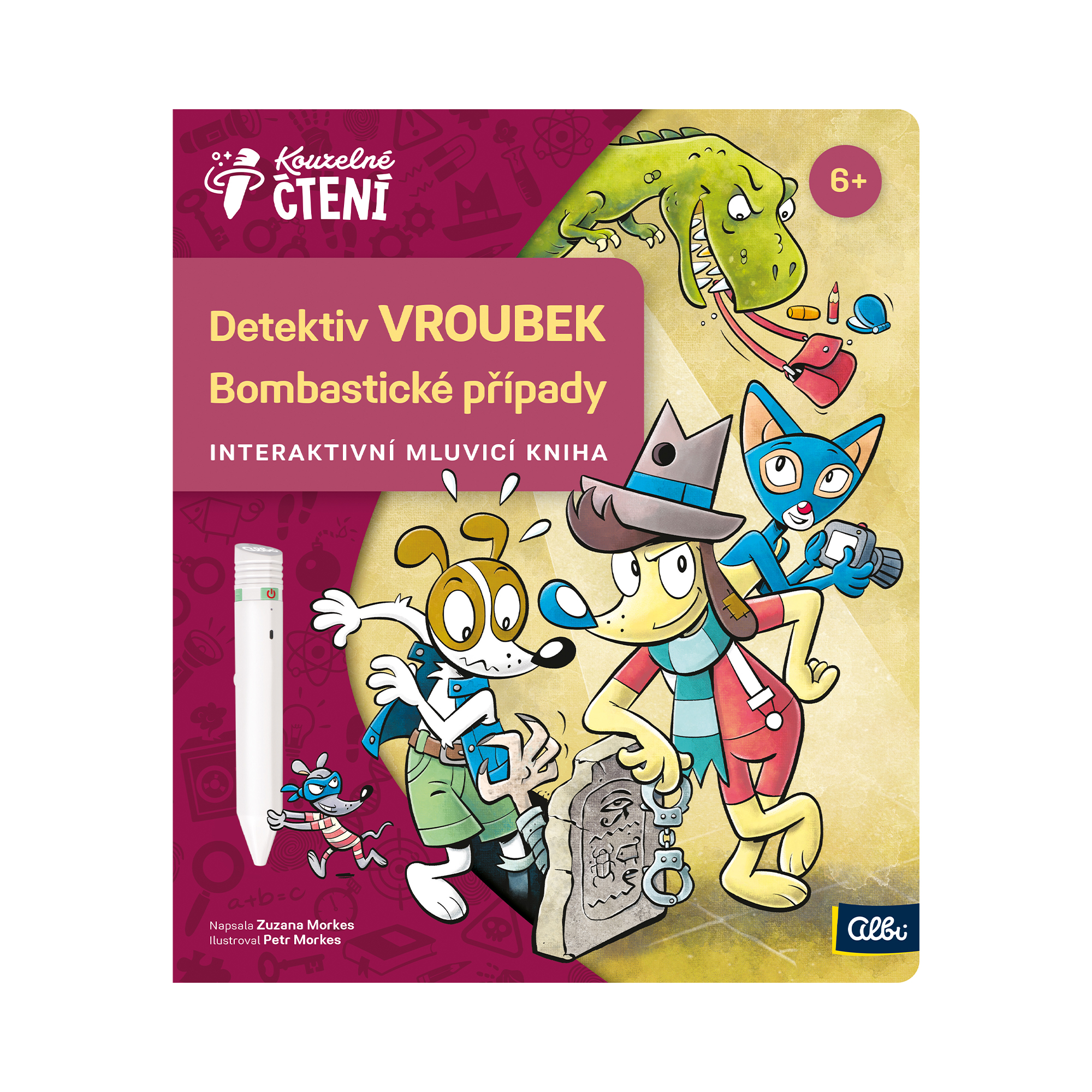 Kniha Detektiv Vroubek - Bombastické případy Albi - Obrázek 2