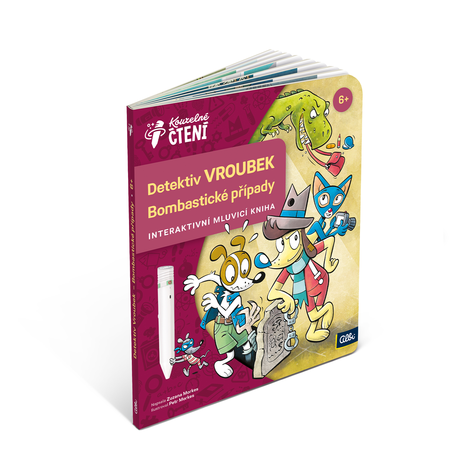 Kniha Detektiv Vroubek - Bombastické případy Albi - Obrázek 3