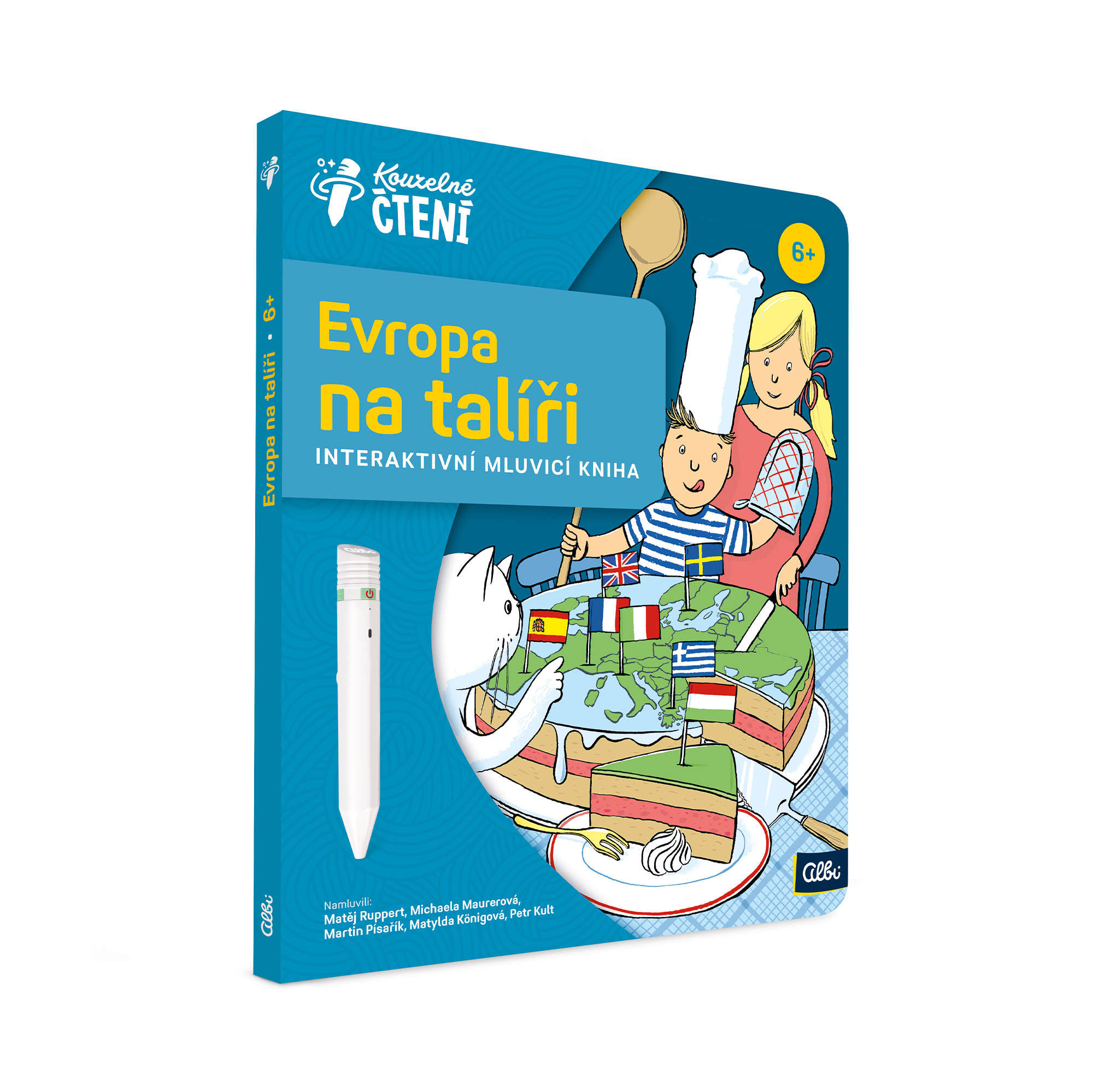 Kniha Evropa na talíři Albi