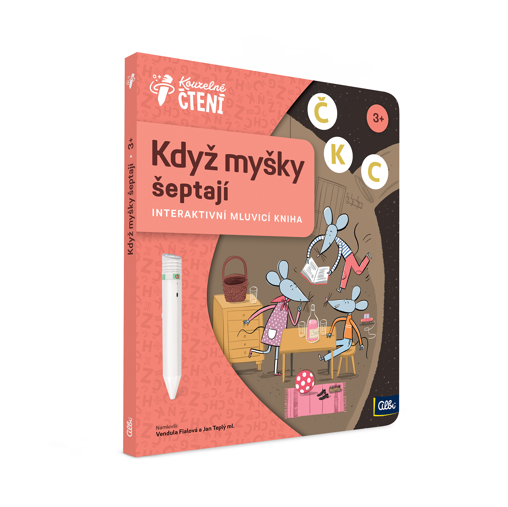 Kniha Když myšky šeptají Albi