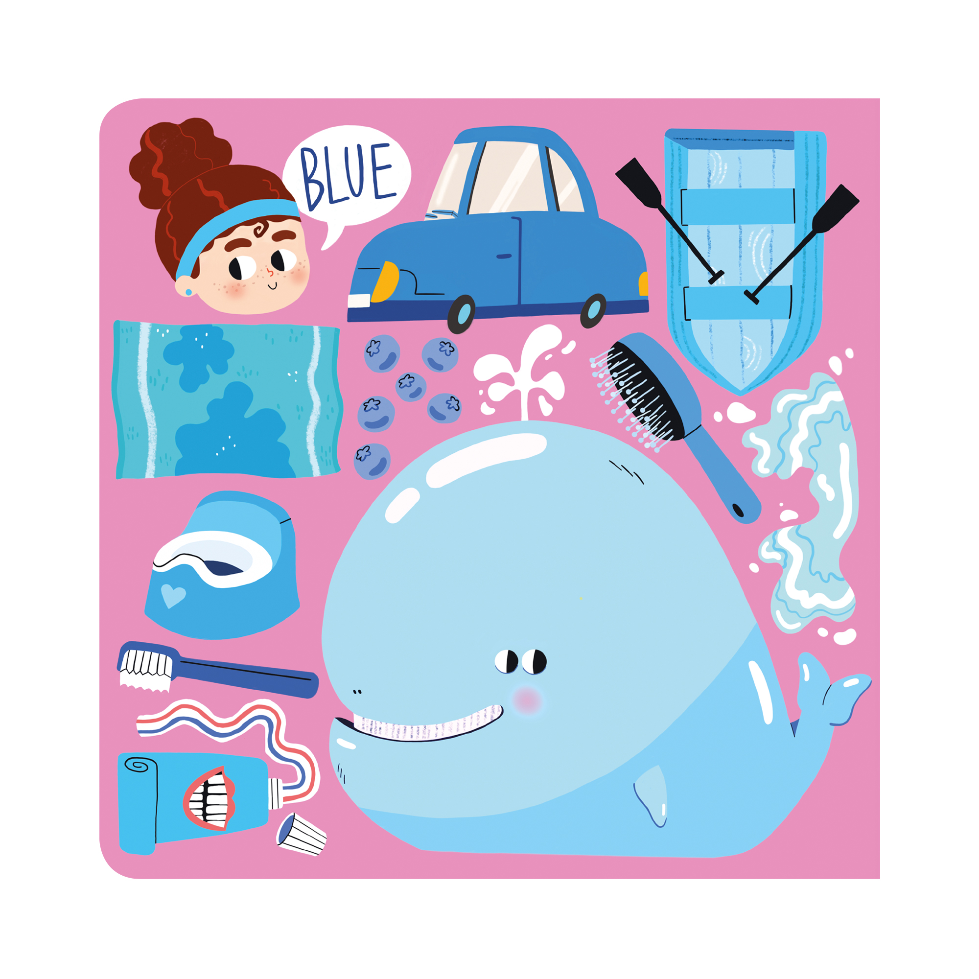 Kniha My First Book of Colours Albi - Obrázek 3