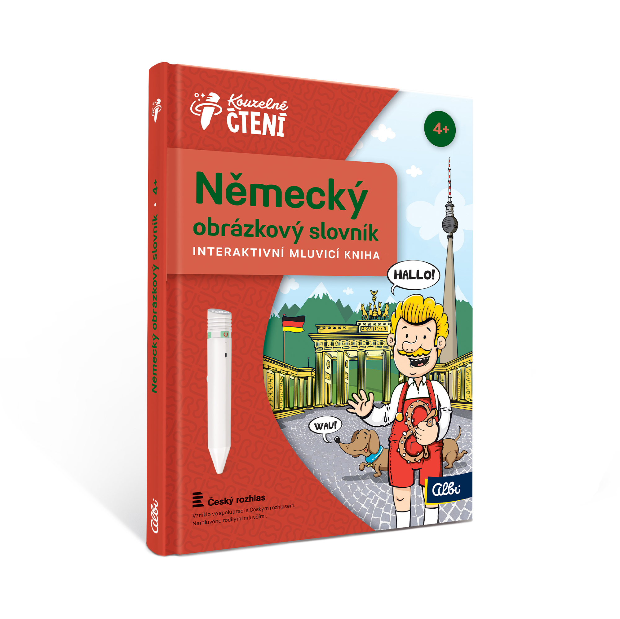 Kniha Německý obrázkový slovník Albi