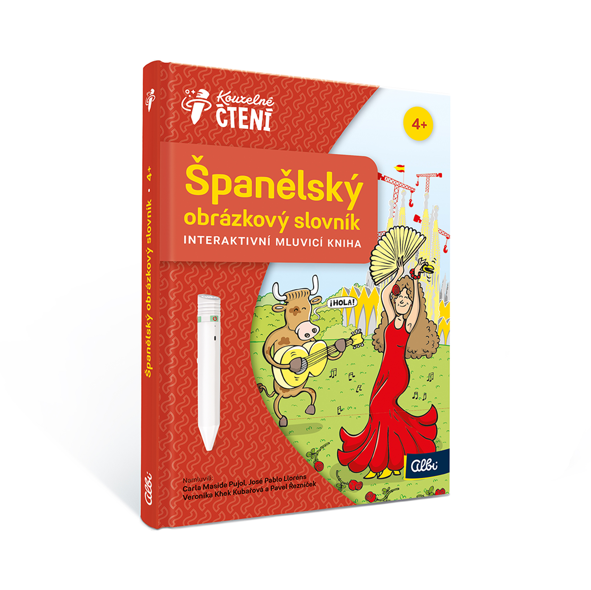 Kniha Španělský obrázkový slovník Albi