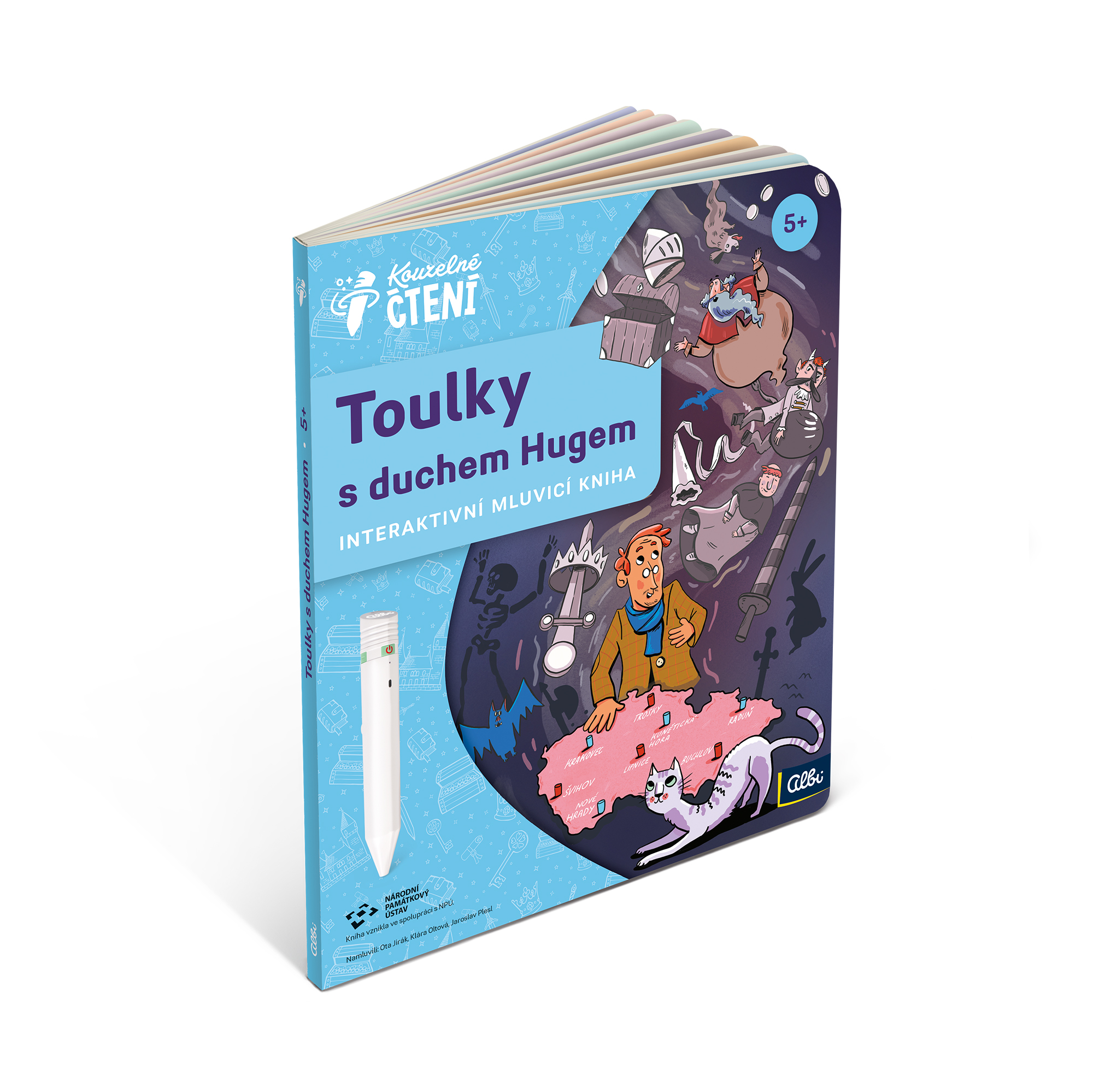 Kniha Toulky s duchem Hugem Albi - Obrázek 3