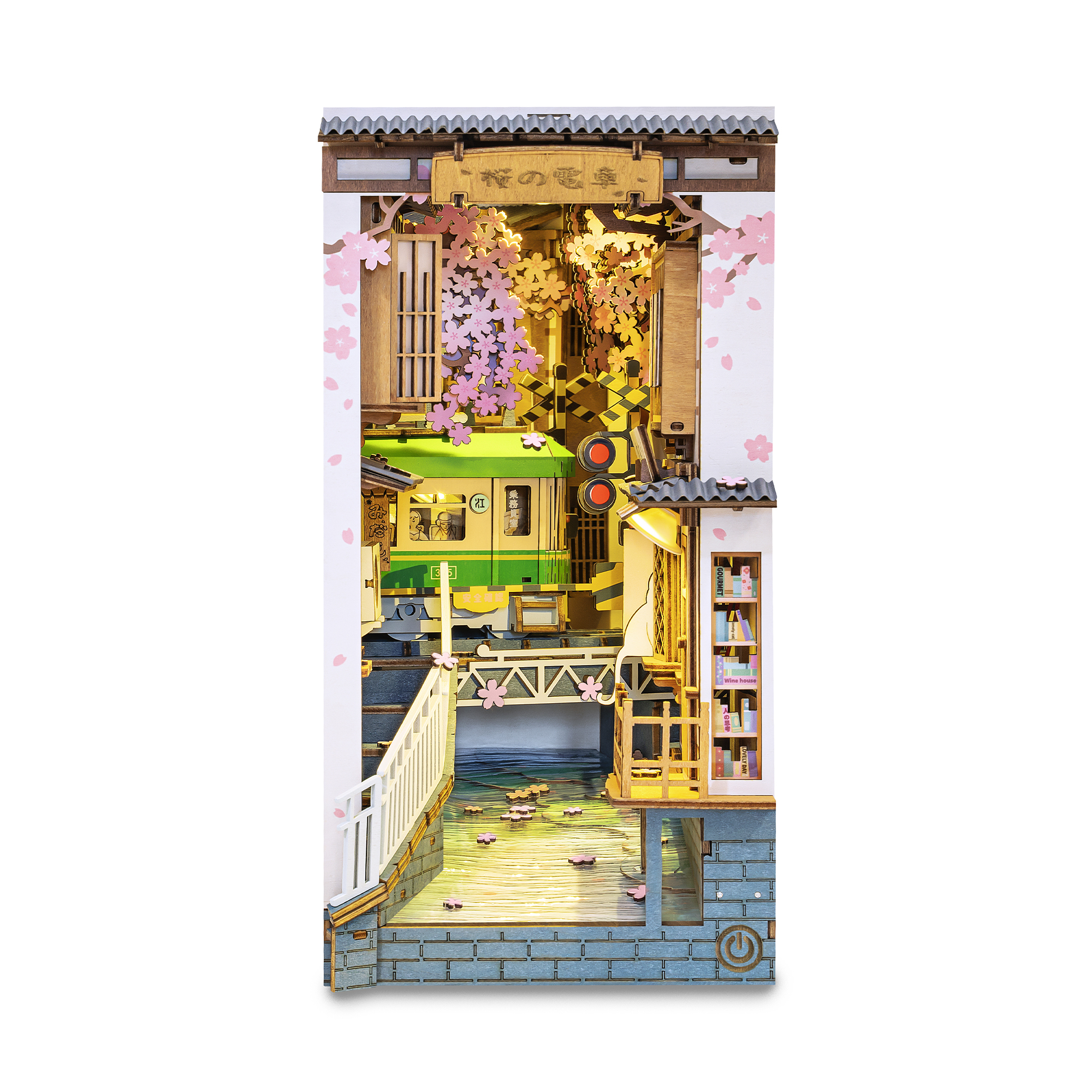 Knižní zákoutí - Domeček Sakura Robotime - Obrázek 3