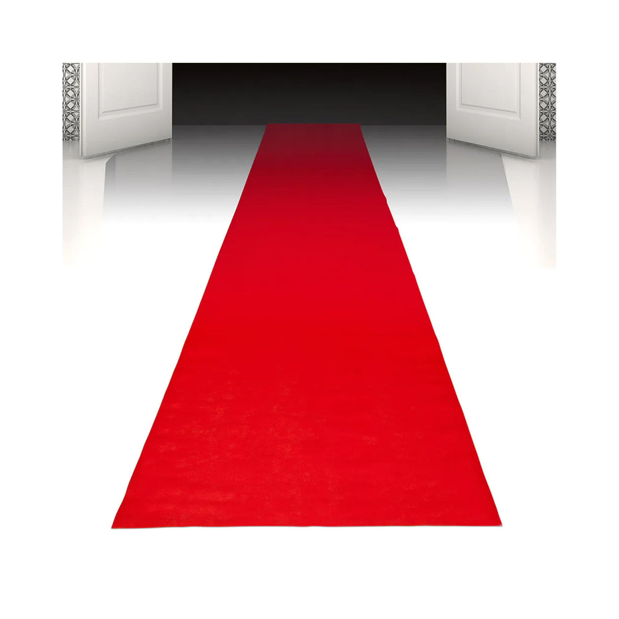 Koberec červený 60 x 450 cm Albi