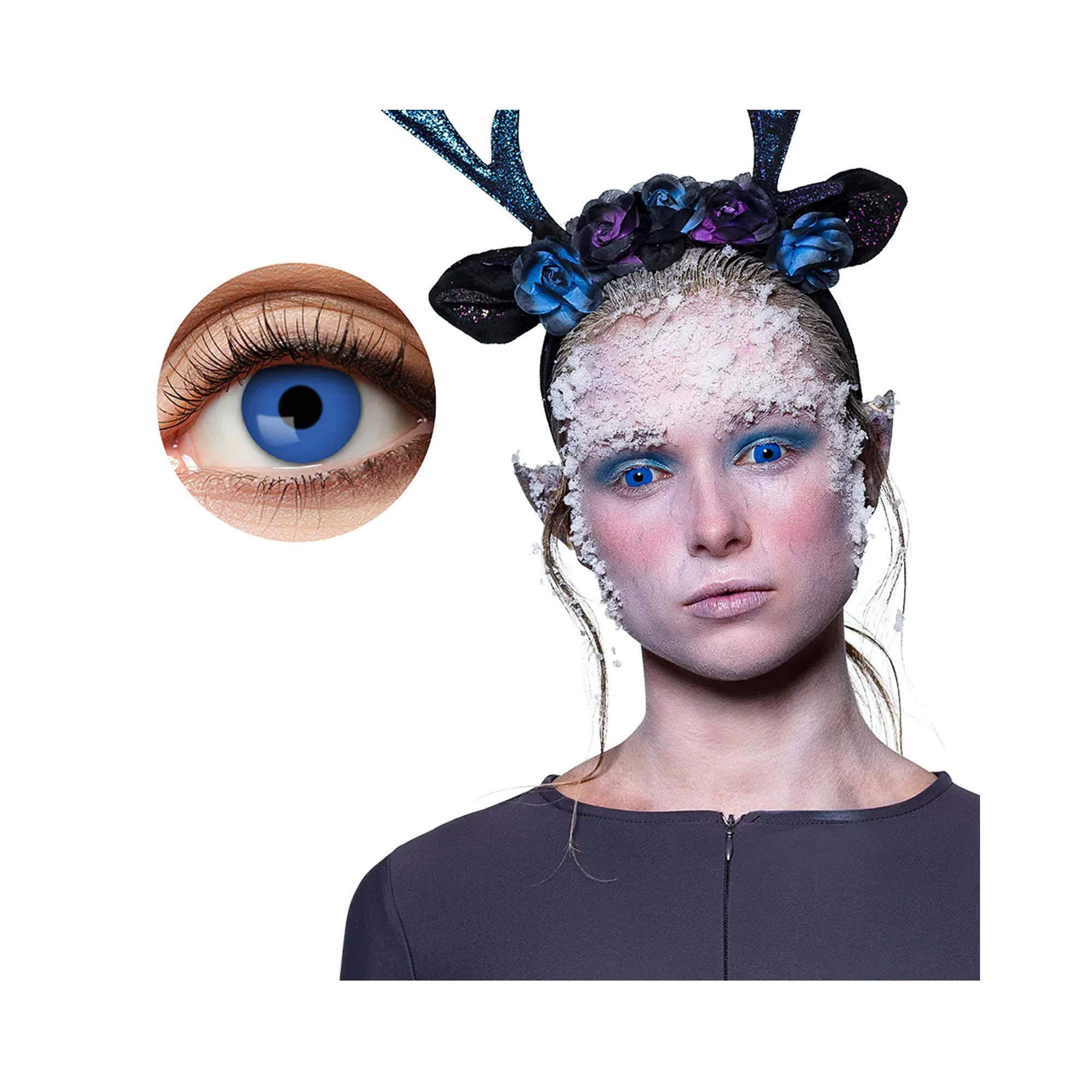 Kontaktní čočky mrazivě modré Albi - Obrázek 2