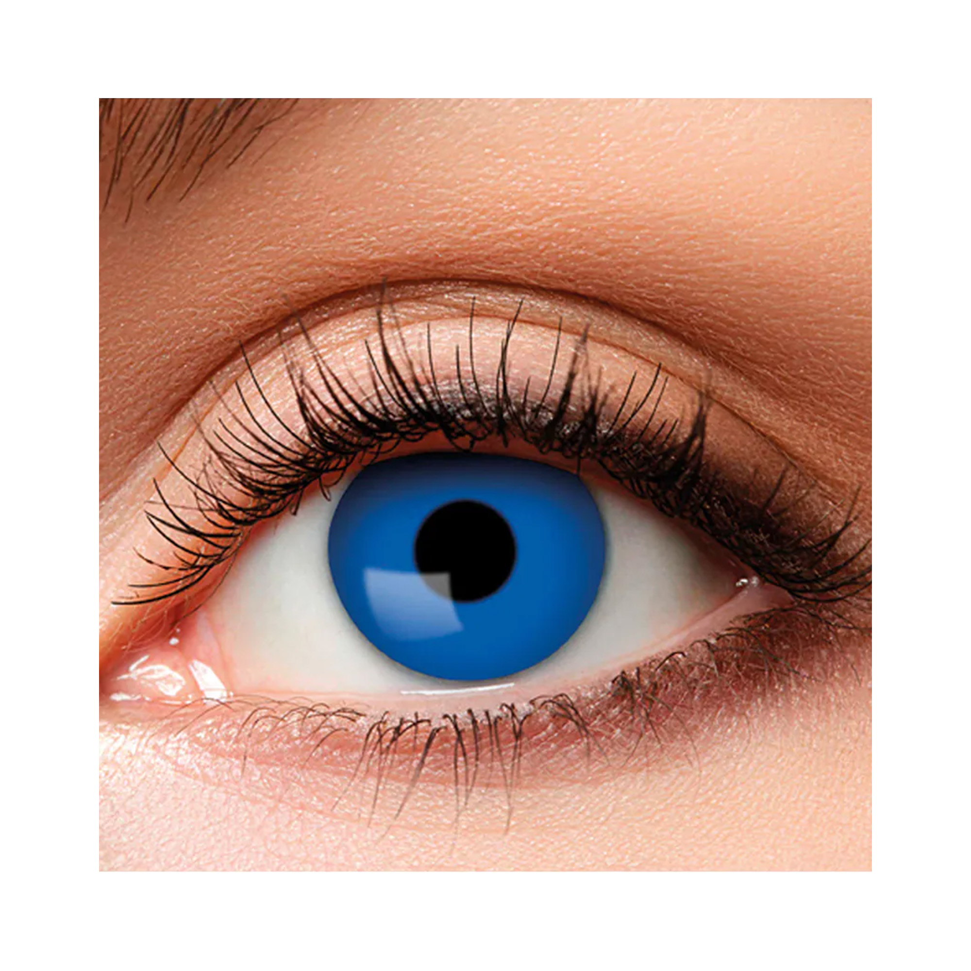 Kontaktní čočky mrazivě modré Albi