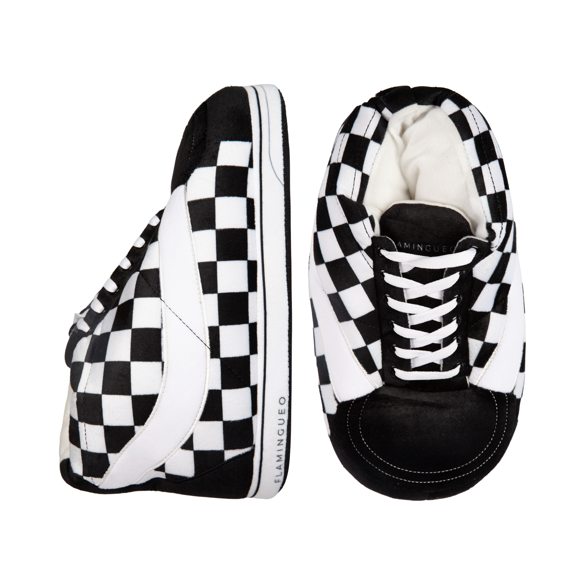 Kostkované sneakers bačkory Albi