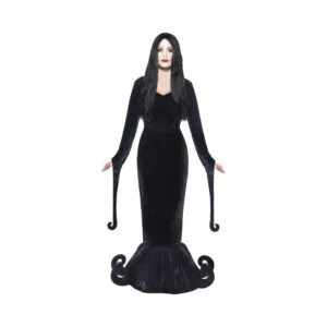 Kostým Morticia černý vel. S Albi