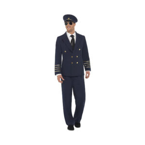 Kostým Pilot modrý vel. L Albi