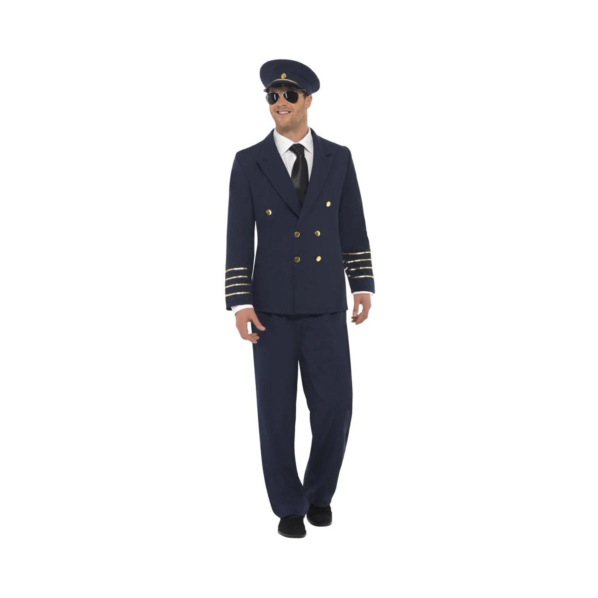 Kostým Pilot modrý vel. L Albi