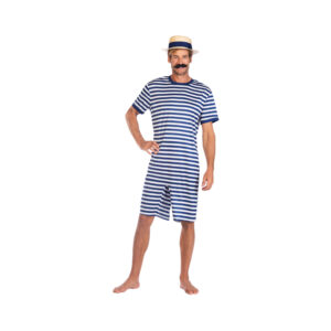 Kostým Plavec retro modrý vel.L Albi