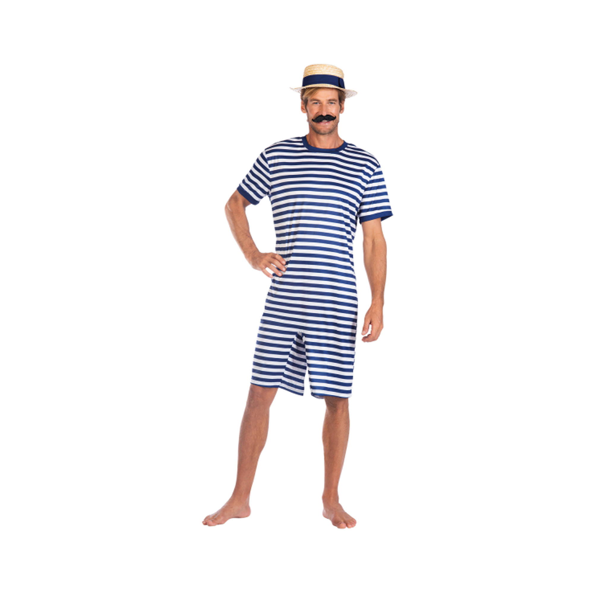 Kostým Plavec retro modrý vel.L Albi