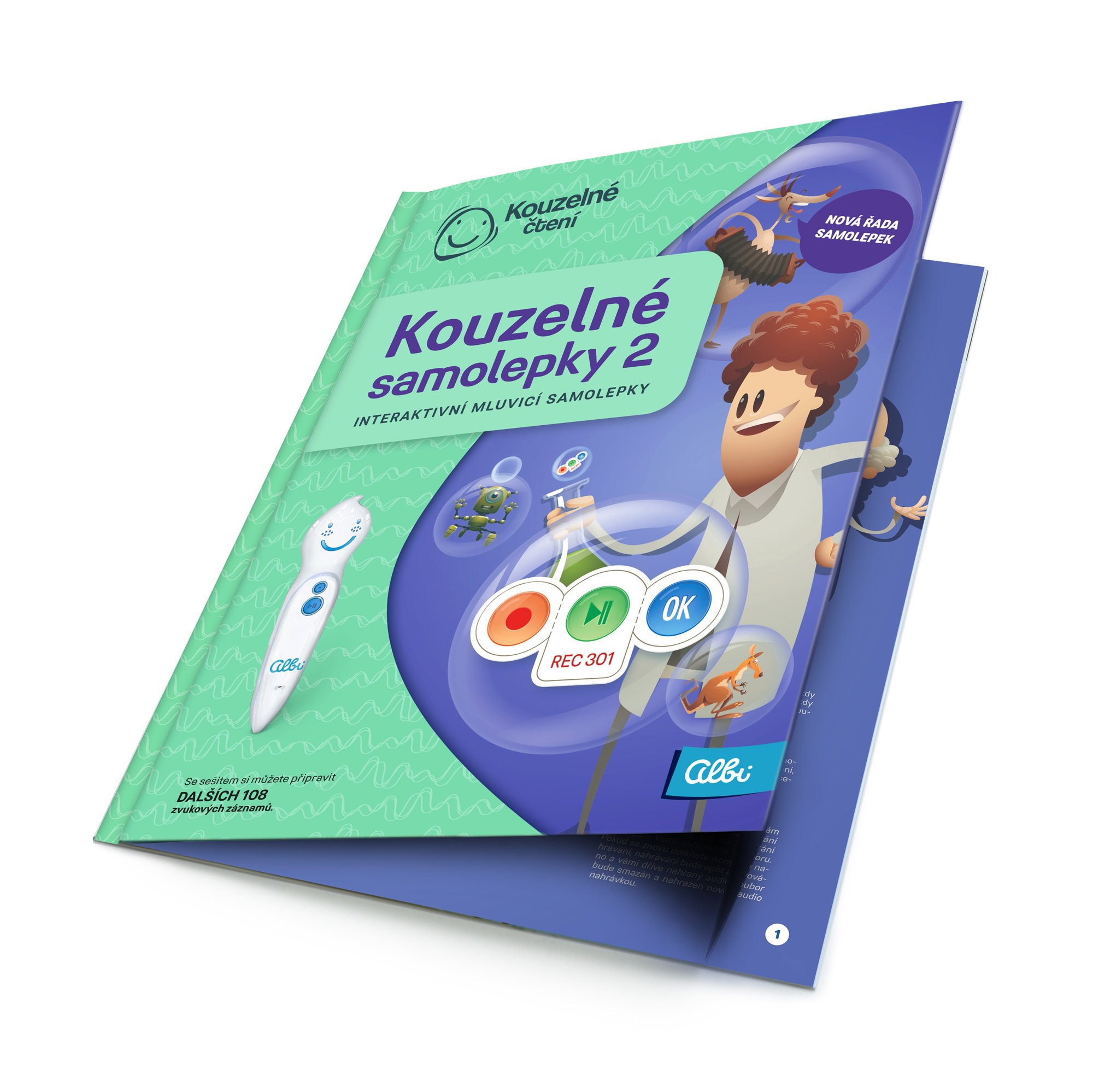 Kouzelné samolepky 2 Albi