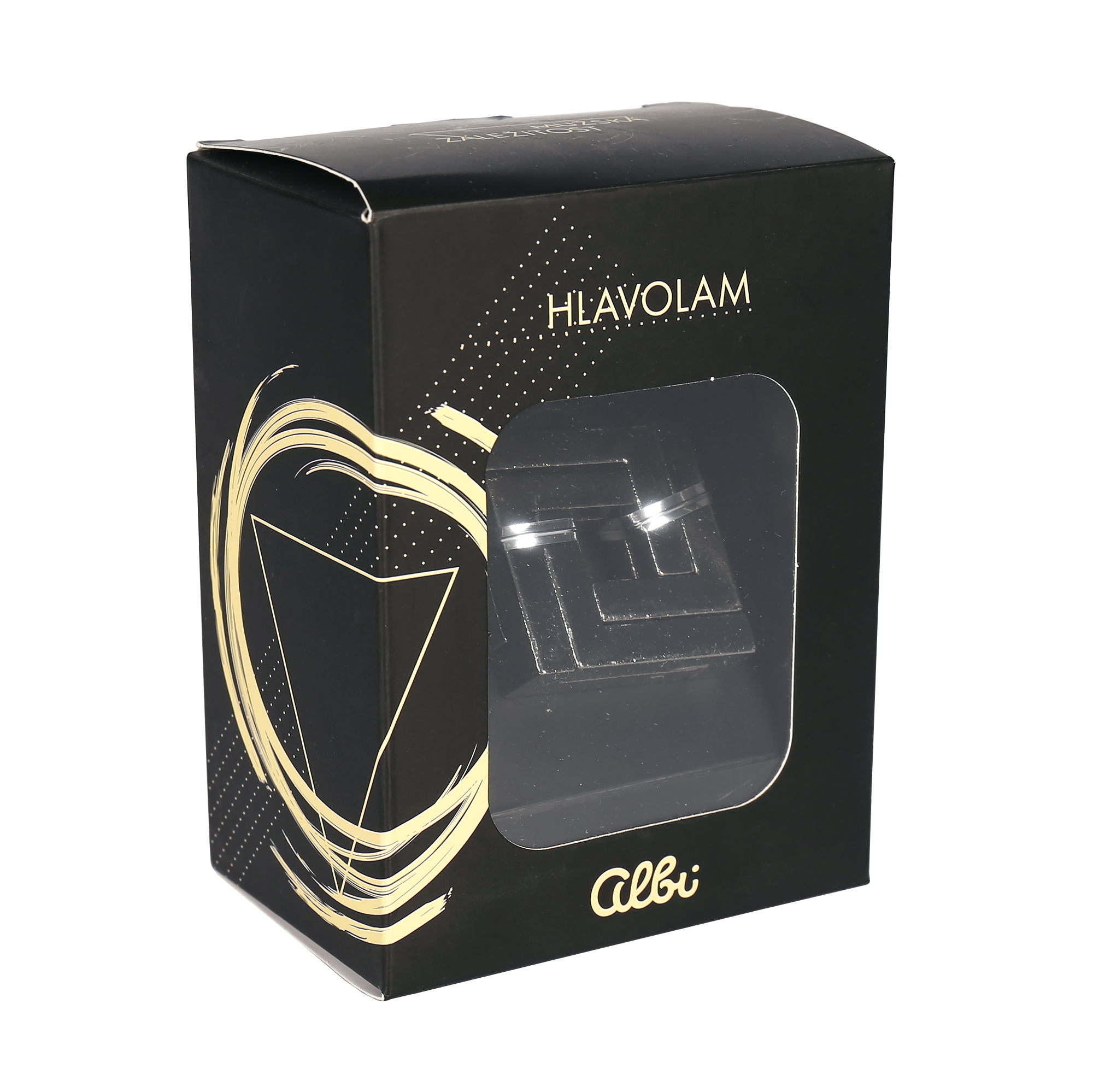 Kovový hlavolam - Čtverec Albi