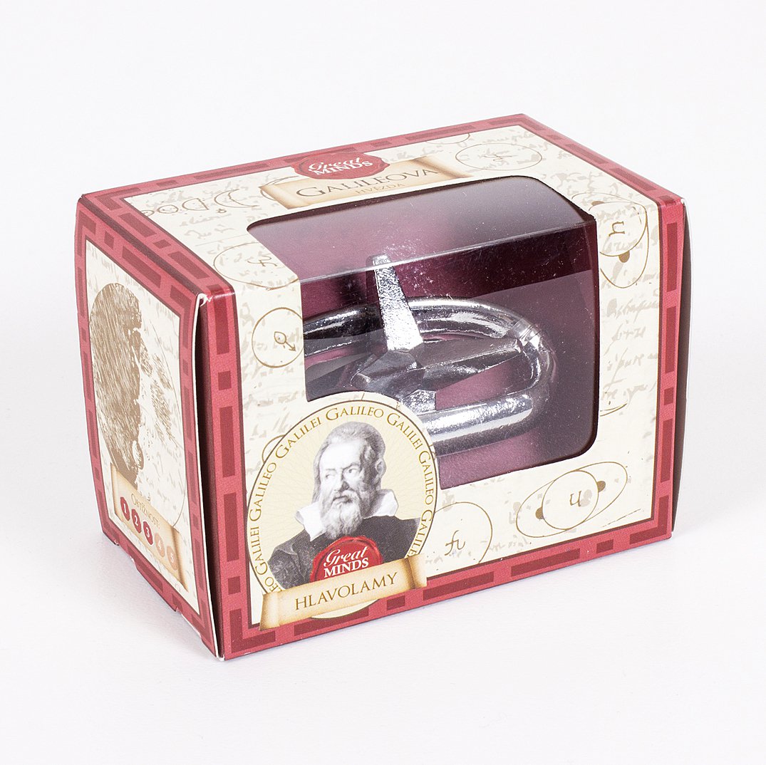 Kovový hlavolam Great Minds - Galileo Albi