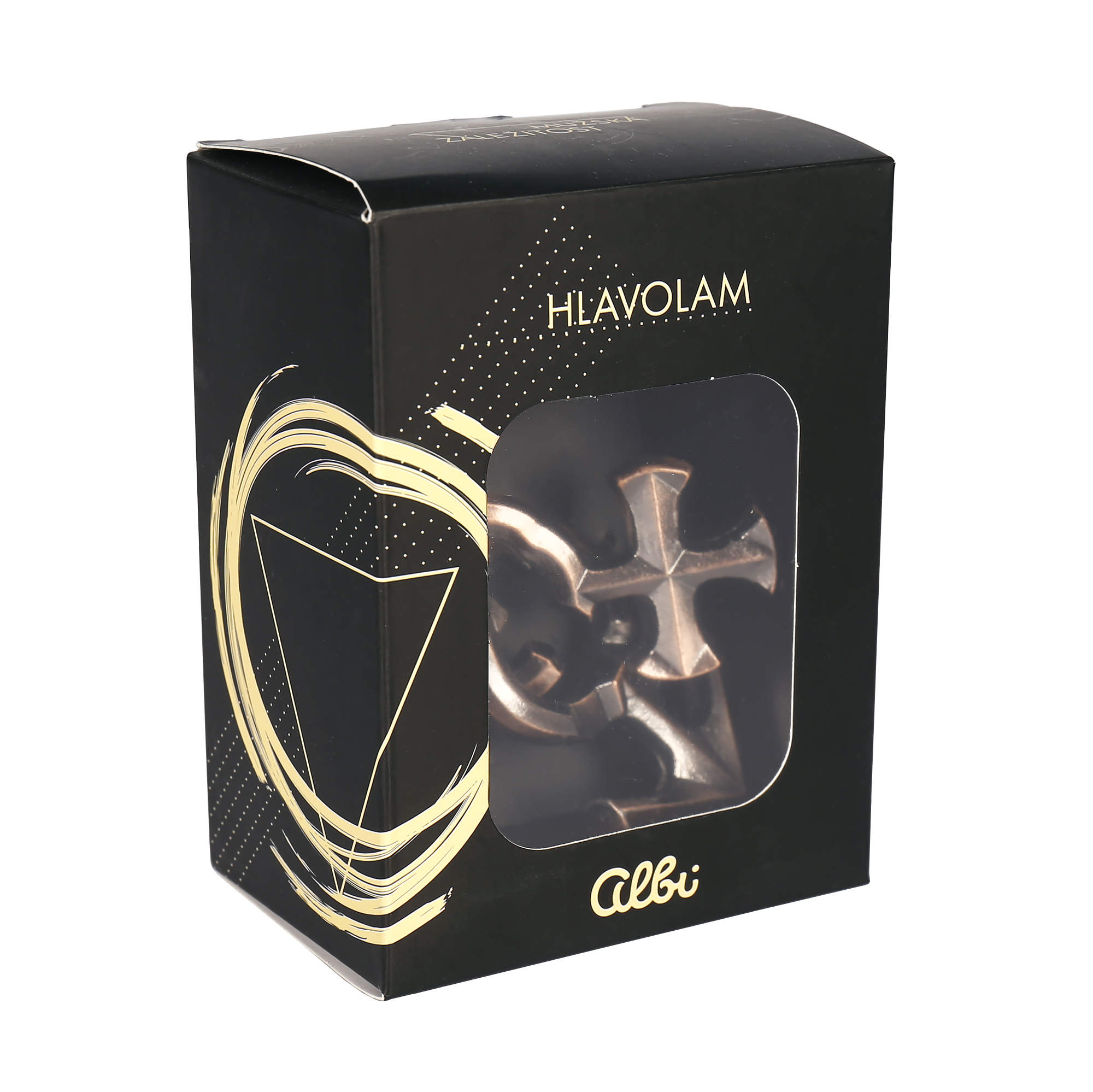 Kovový hlavolam - Symbol Albi
