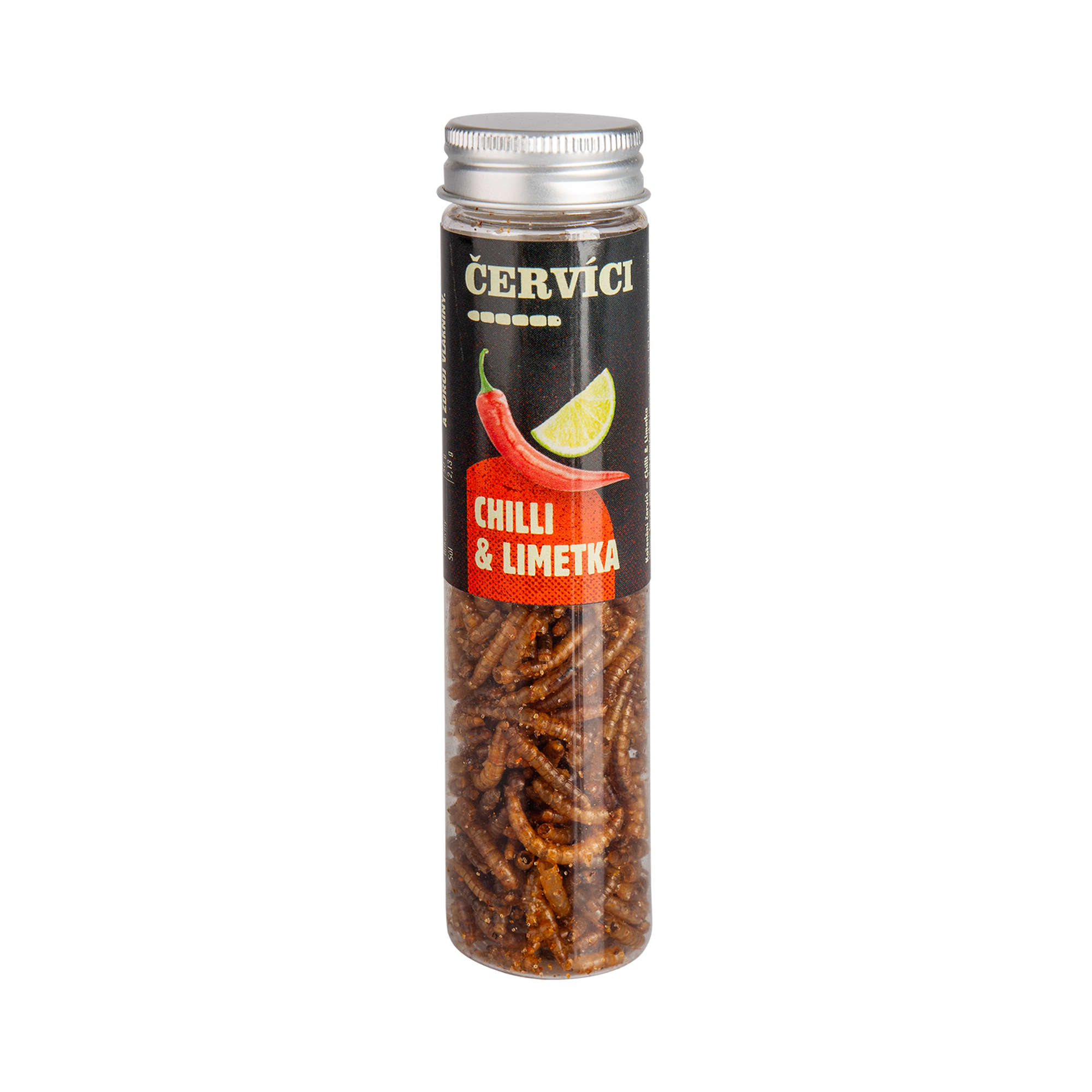 Křupaví červíci - Chilli a limetka Sens